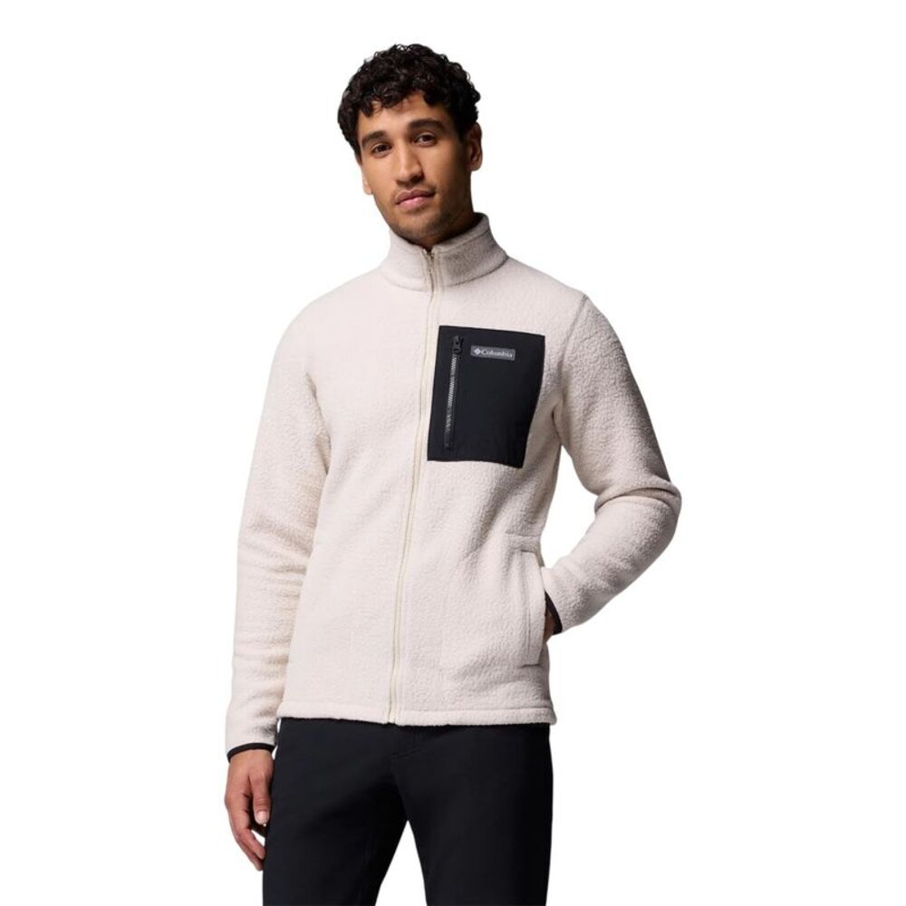 Columbia Mens Jasper Ridge Fleece Jacket / Fossil